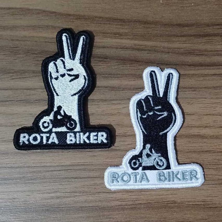 Patch Rota Biker com Termocolante!