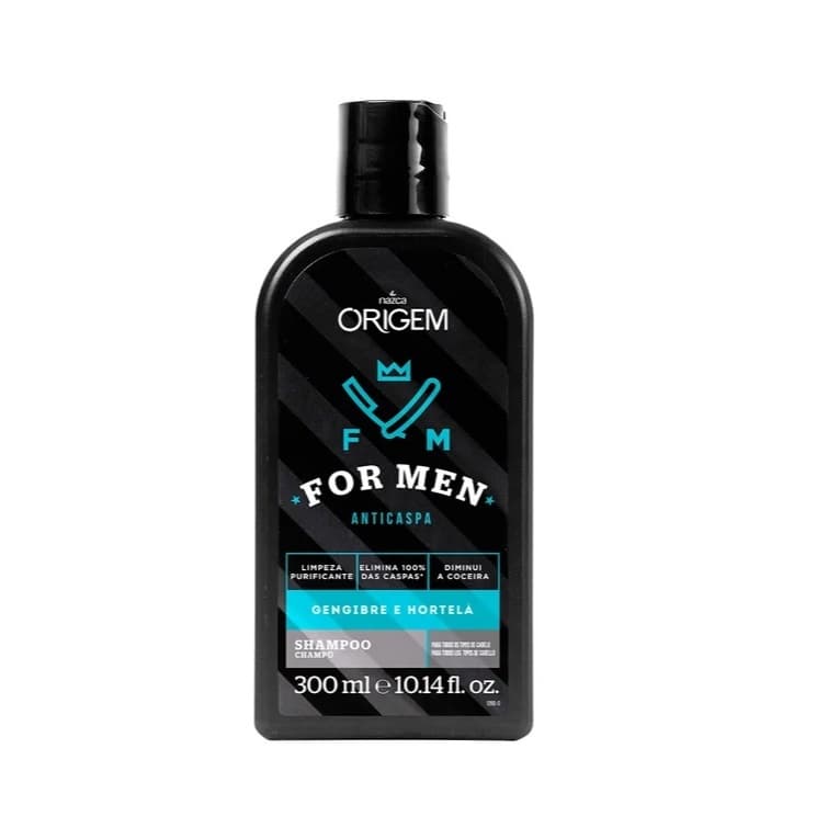 Shampoo anticaspa for men Origem 300ml