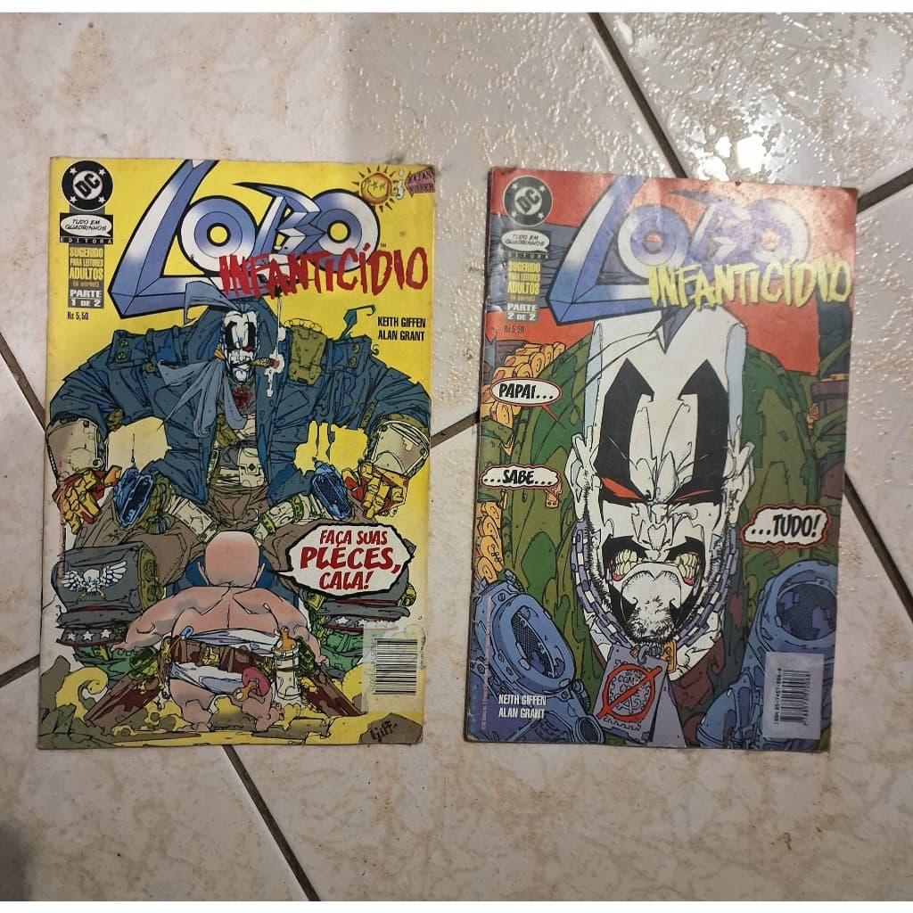 Gibi Lobo - Infanticidio - Infanticide . Vol. 1 E 2 Hq Gibi (Usado)
