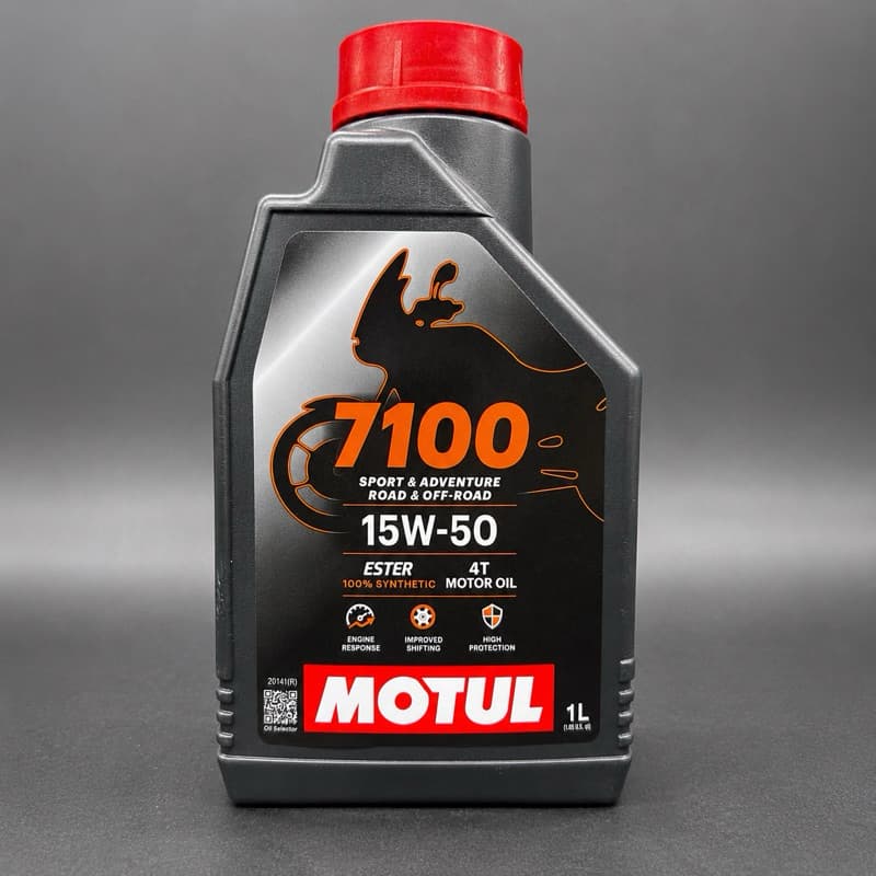 Óleo Motor Moto Motul 7100 15w50 100% Sintético Ester API SP JASO MA2 4T Alta Performance