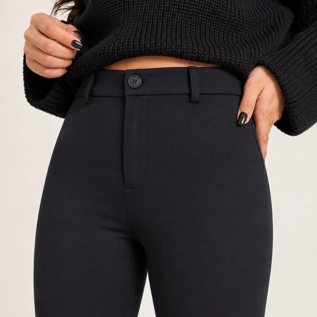 Calça Feminina K2b  Skinny Cintura Alta Modeladora Preta