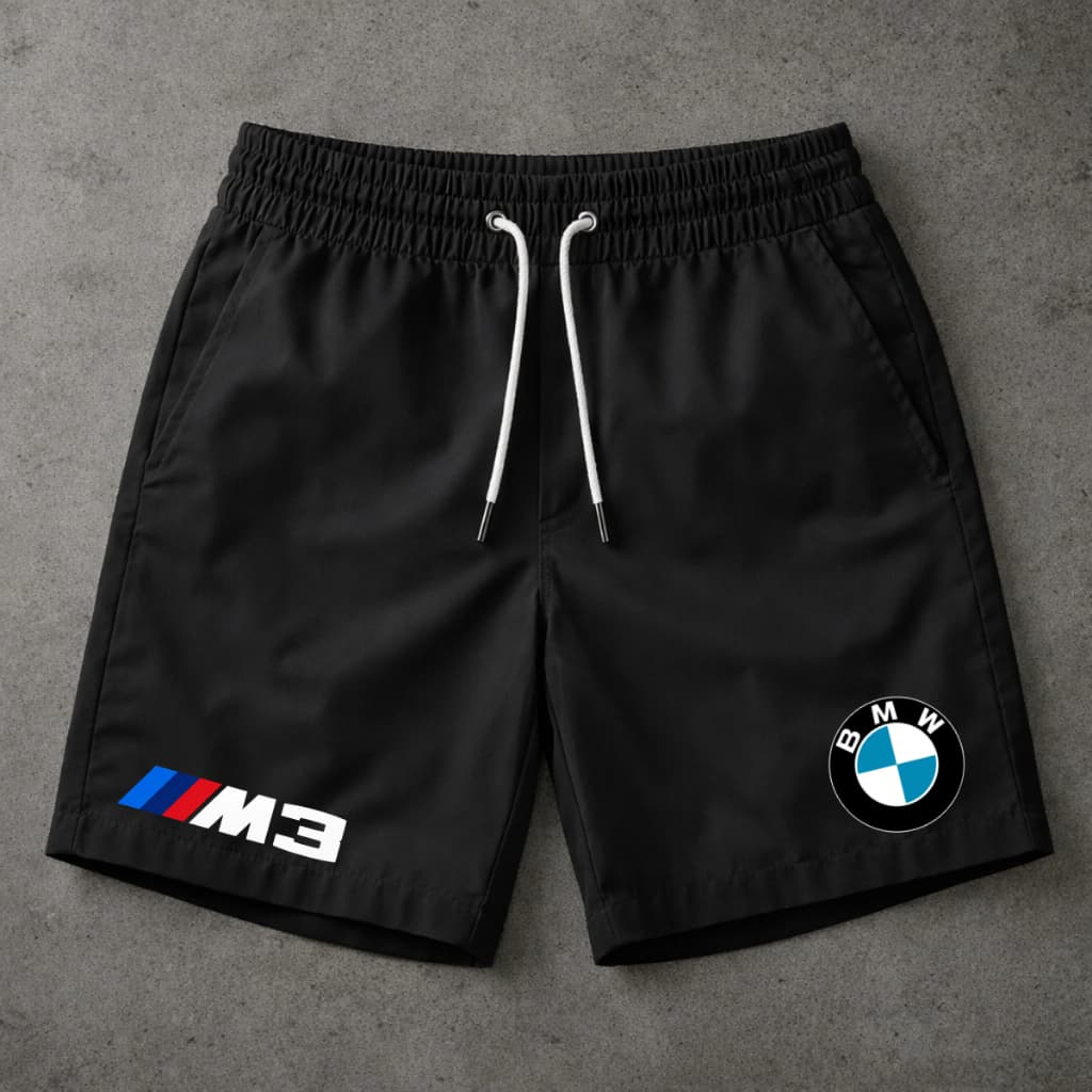 Short Bermuda Mauricinho Tactel Short Praia Premium Estampado M3 Não Transparente Academico