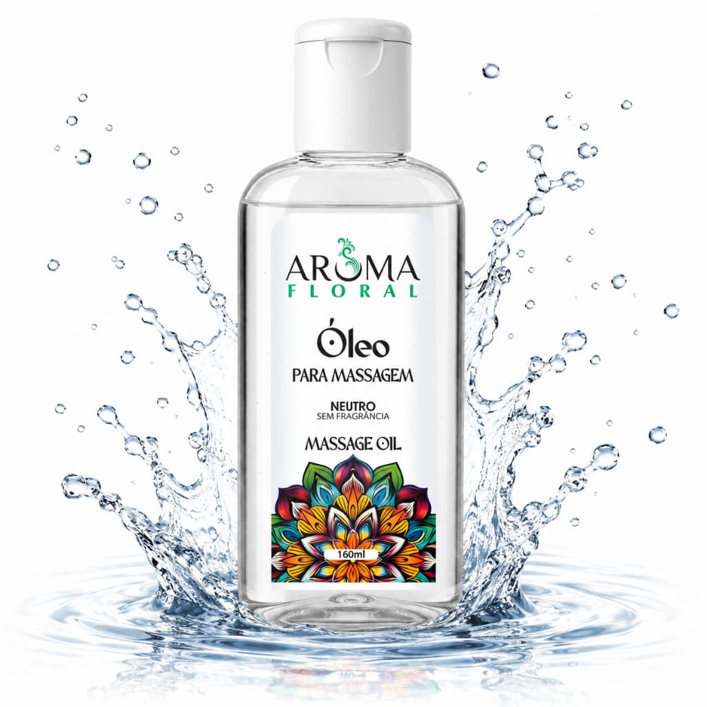Óleo Para Massagem Tântrica Relaxante Banho Estrias Hidratação (SEM CHEIRO)