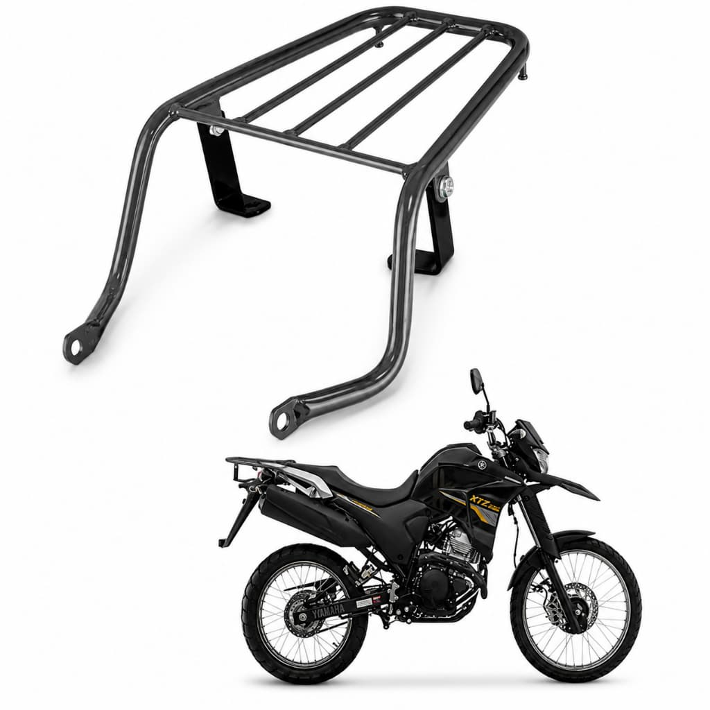 Bagageiro Churasqueira Preto Xtz Lander 250 2007 Até 2022 Original Pro Tork