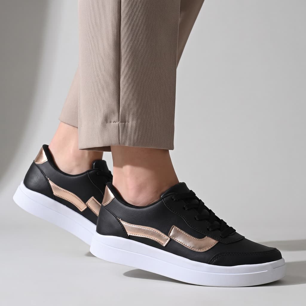 Tênis Feminino Casual Estiloso Versátil Dia a Dia Moda Casual Tenis Leve e Macio 34 ao 39 Promoção