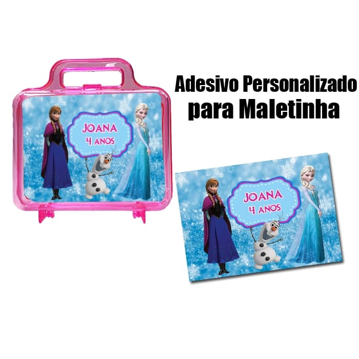 Adesivo para Maletinha personalizada com Todos os temas