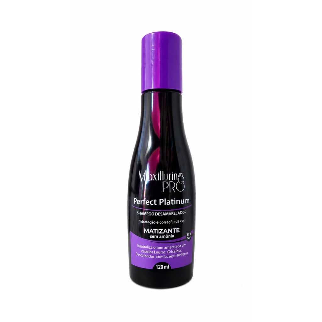 SHAMPOO DESAMARELADOR 30 SEGUNDOS 120ML MAXILLURING