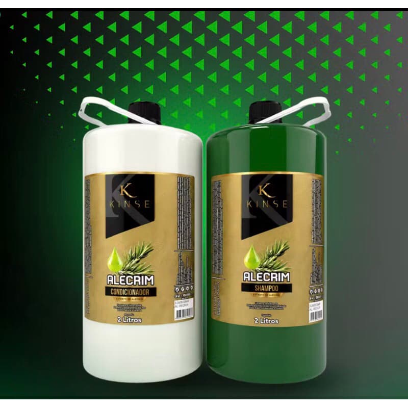 Cabelos mais fortes e saudáveis do couro cabeludo às pontas! ✨ O Shampoo de Alecrim (2L).kinse