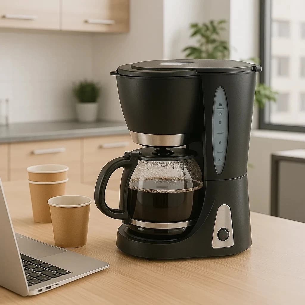 Cafeteira Elétrica Água Fervedor Bule Xícaras Jarra Chaleira Panela Esquenta Aquecer