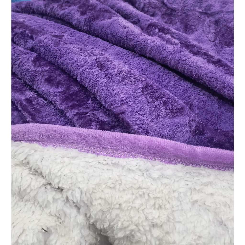 Cobertor Sherpa Casal Coração 2,20x1,90 Manta Pelinho Fofinho