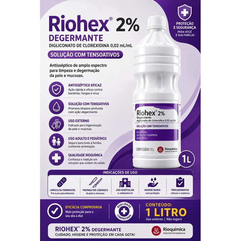 RIOHEX DEGERMANTE 2% 1L – RIOQUÍMICA