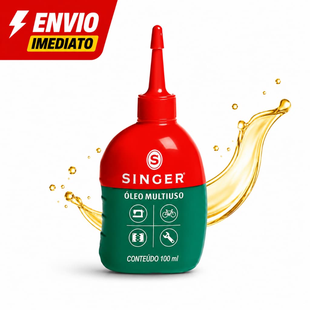 Óleo Singer Para Maquina Multiuso - 100ml