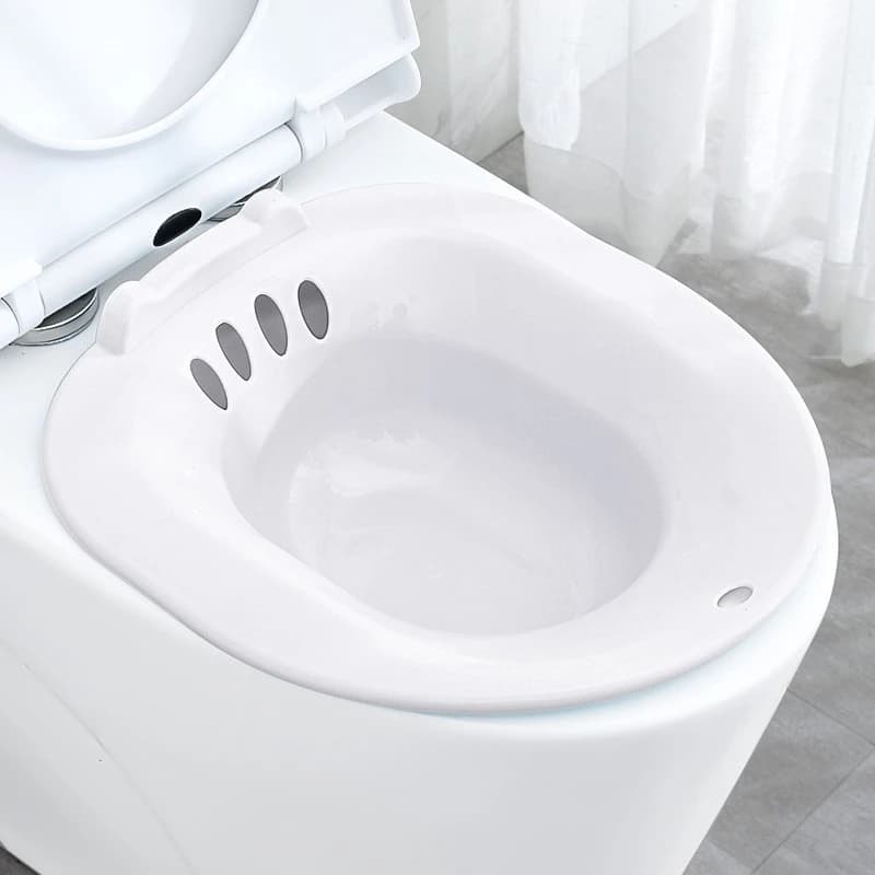 Folding Seat Bath Basin And Portable Intimate Hygiene Female perineal Soaking Toilet sitz Bath Basin
