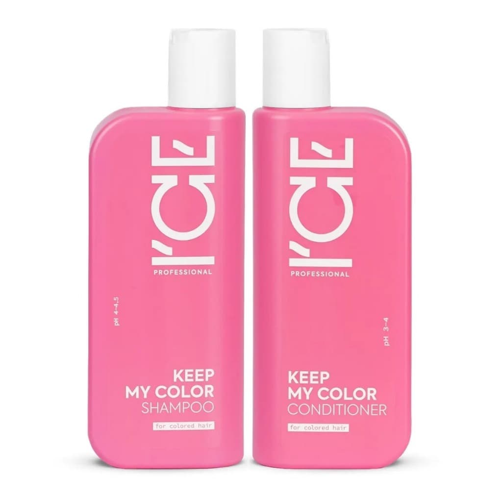 Ice Professional EE – Keep My Color - Bio Shampoo Vegano com Proteção UV 250ml + Condicionador 250ml