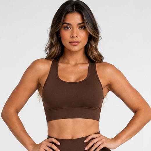 Top Nadador Feminino Academia Fitness Suplex Premium Alta Sustentação Confortável