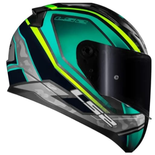 Capacete Ls2 Ff353 Rapid Ufo - Verde/amarelo