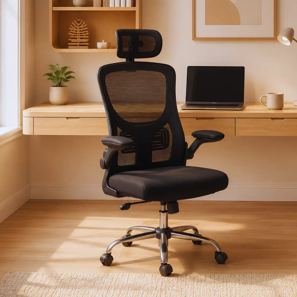 Cadeira Gamer Presidente de Escritório Preta Ergonômica High Premium Office Chair Alta Qualidade