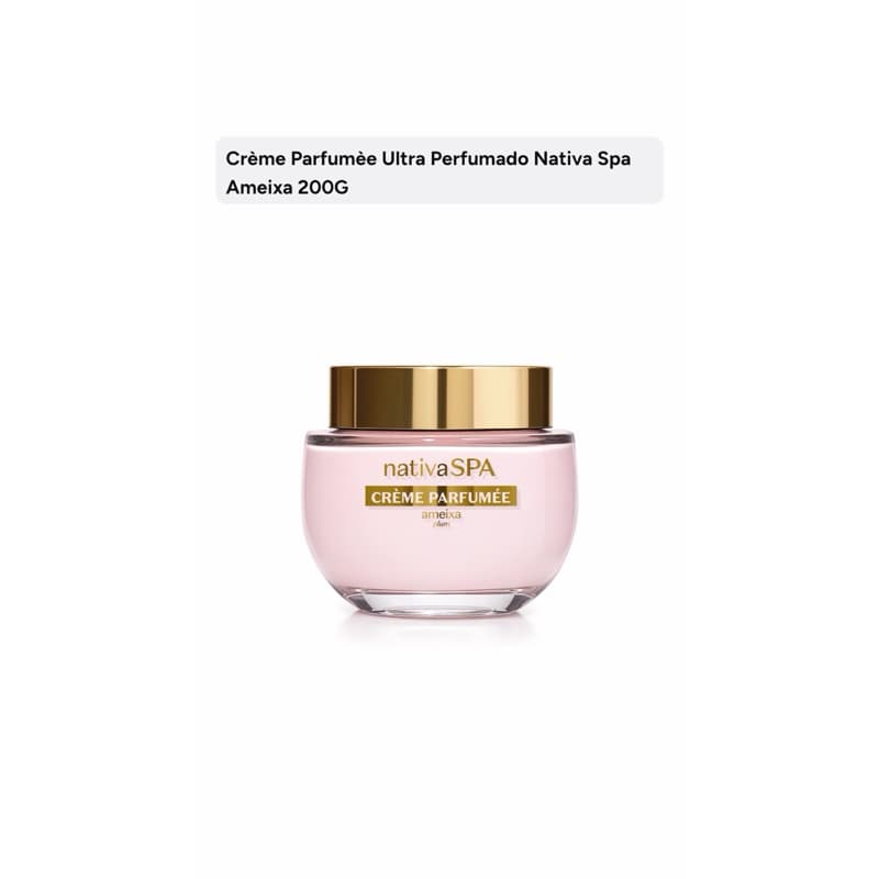 Creme Perfumé Ultra Perfumado Nativa Spa Ameixa 200g