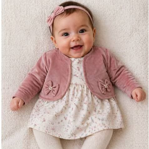 BOLERO INFANTIL PARA BEBÊ, CASAQUINHO FORRADO DE PLUSH, CASAQUINHO PARA BEBÊ, CASAQUINHO DE PLUSH, CASAQUINHO QUENTINHO