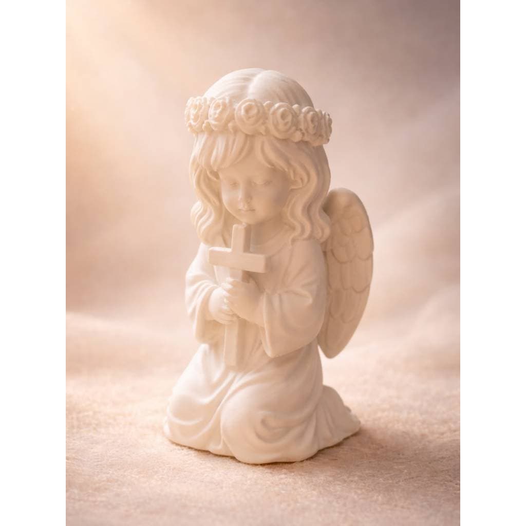 Anjo da Guarda,infantil, comunhão ,Religioso, Branco - Sala Quarto, Mesa, Altar, Decoração