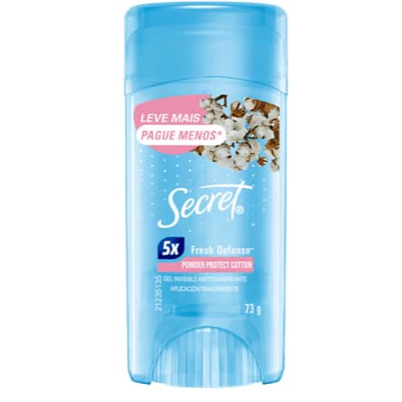 Antitranspirante em Gel SECRET 73 g