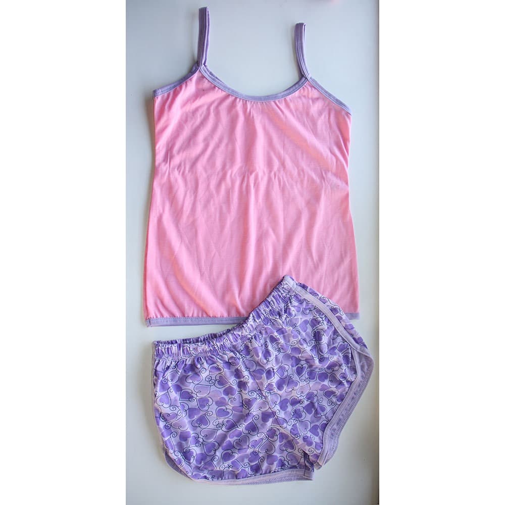 Pijama feminino de alcinha e short Promoção