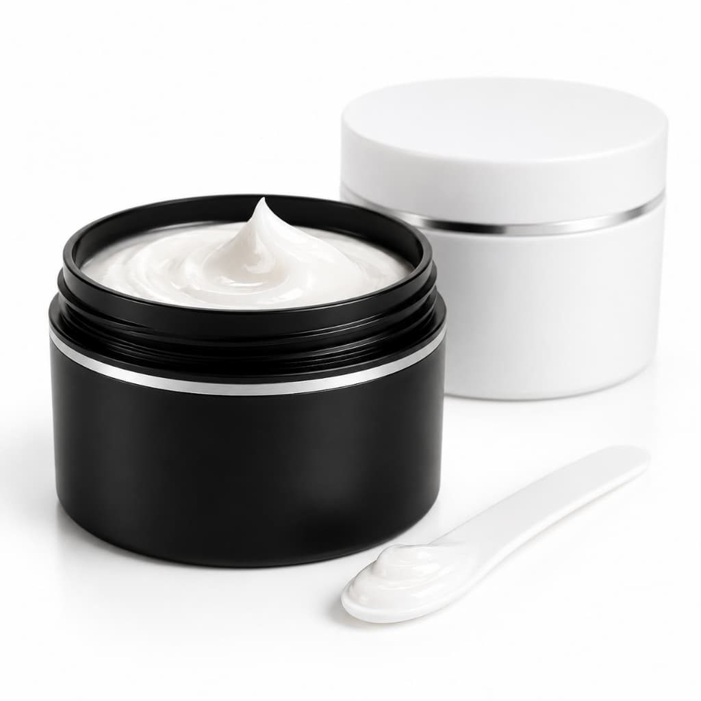 Kit Pote Para Creme 150g Premium Tampa Rosca Cosméticos Skincare