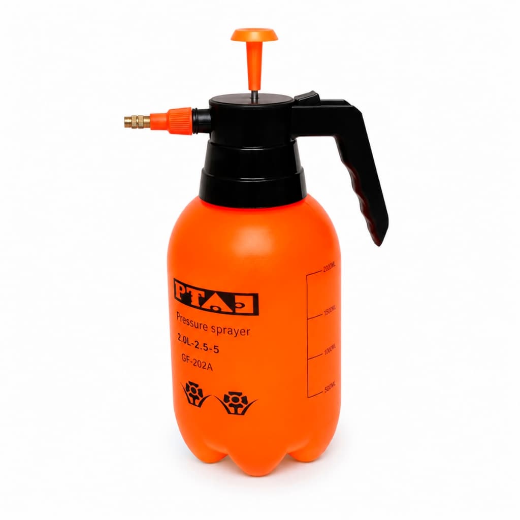 Pulverizador Borrifador Spray Para Jardinagem Multiuso 2 Litros Alta Pressão Com Trava