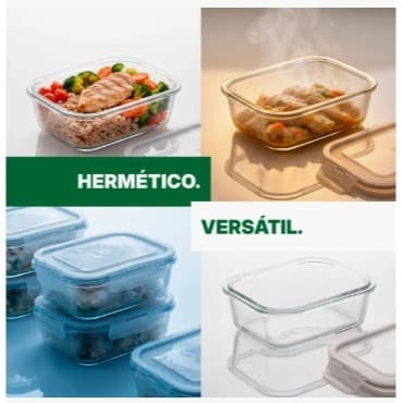 Marmita Forno Micro-ondas 640ml