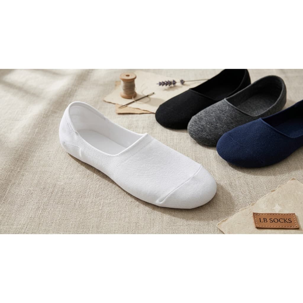Kit 24 Pares de Meia Sapatilha Soquete Invisível Branca Masculino e Feminino Unissex Lisas