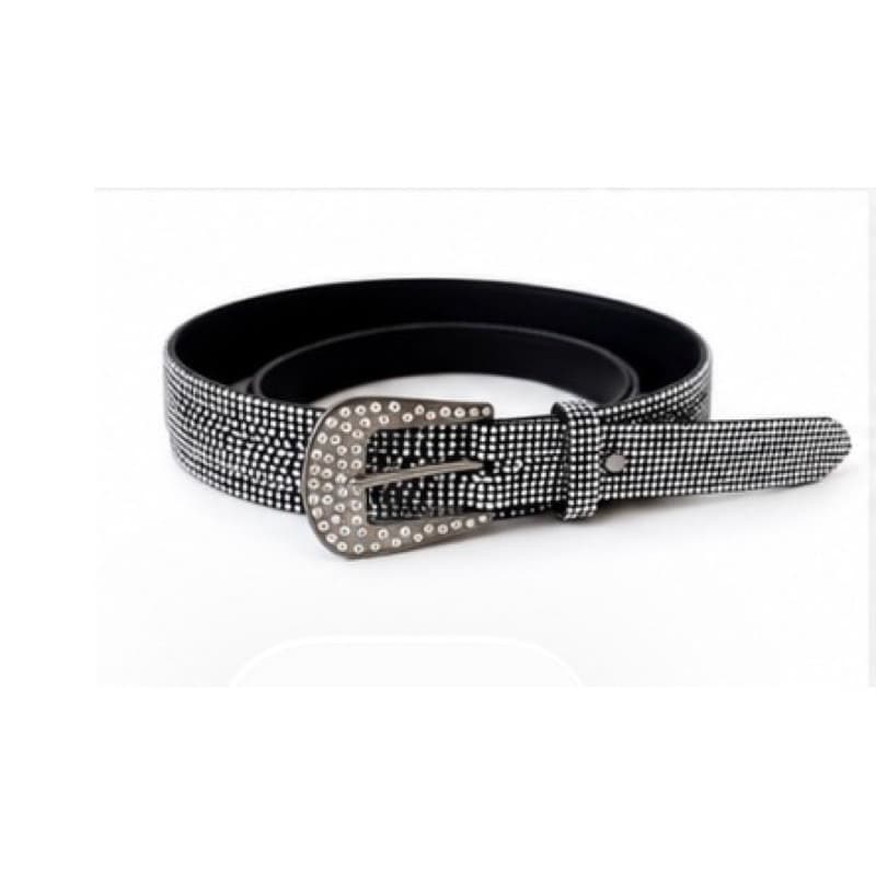 Cinto Feminino com Strass Luxo Brilhante | Fivela com Pedrarias | Moda Blogueira, Festa, Country e Casual Premium