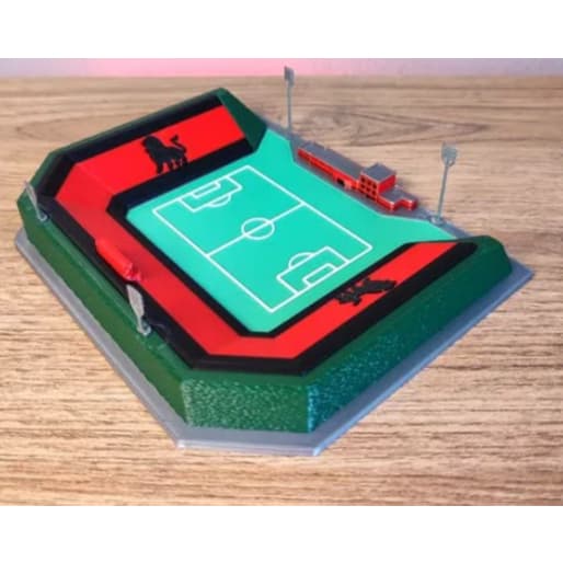 Maquete Estádio Barradão 23cm | Miniatura Decorativa em PLA | Colecionável | Estádio Manoel Barradas
