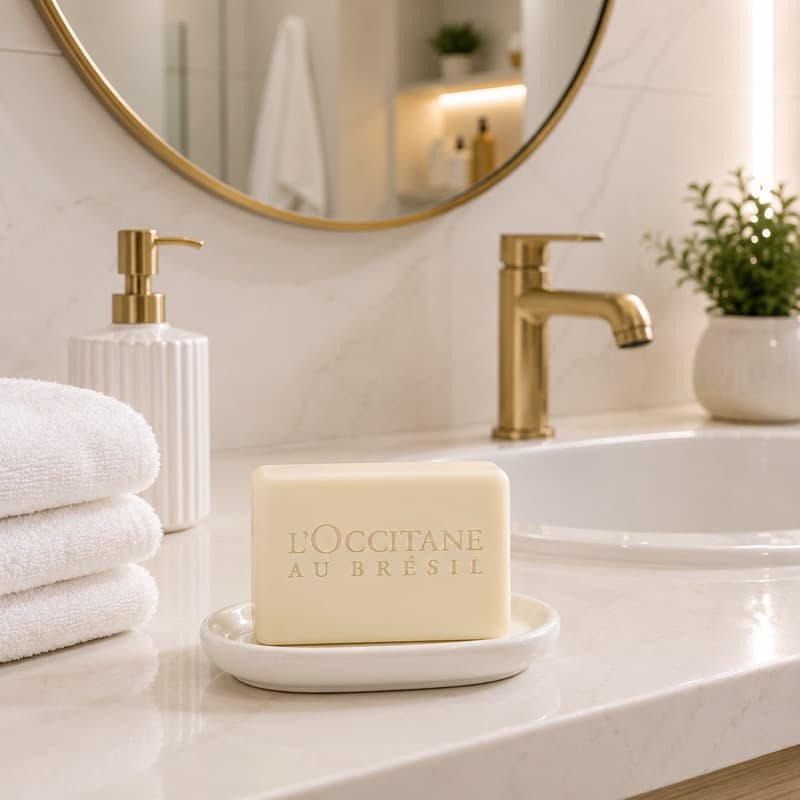 Sabonete Cremoso Mandacaru 75g Loccitane Au Brésil 1 Unidade L’Occitane