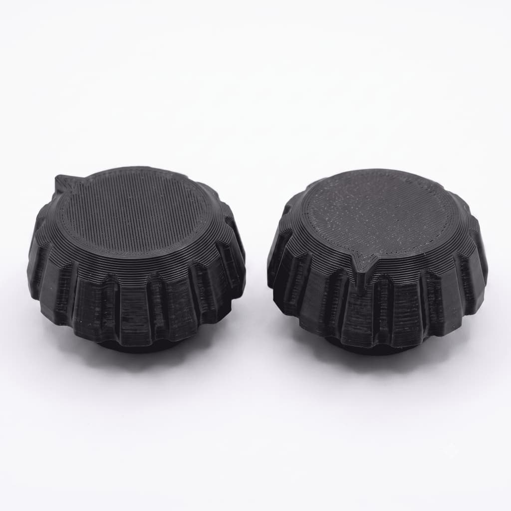 Kit 2 Botões Manípulos Compatíveis com Airfryer Melissa, Multilaser, Cadence e outras do mesmo formato - Reposição