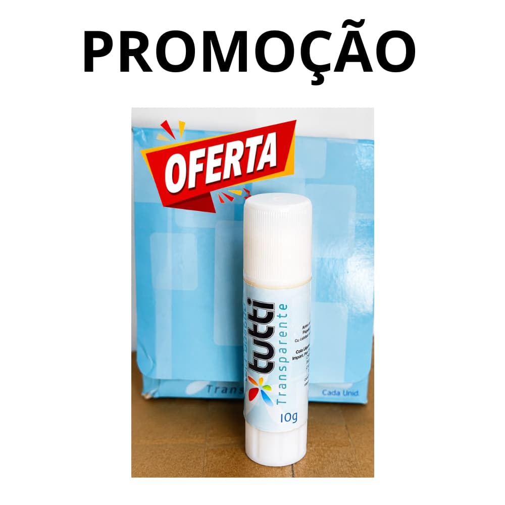 Cola Bastão Cola Escolar E Artesanato 10g PROMOÇÃO