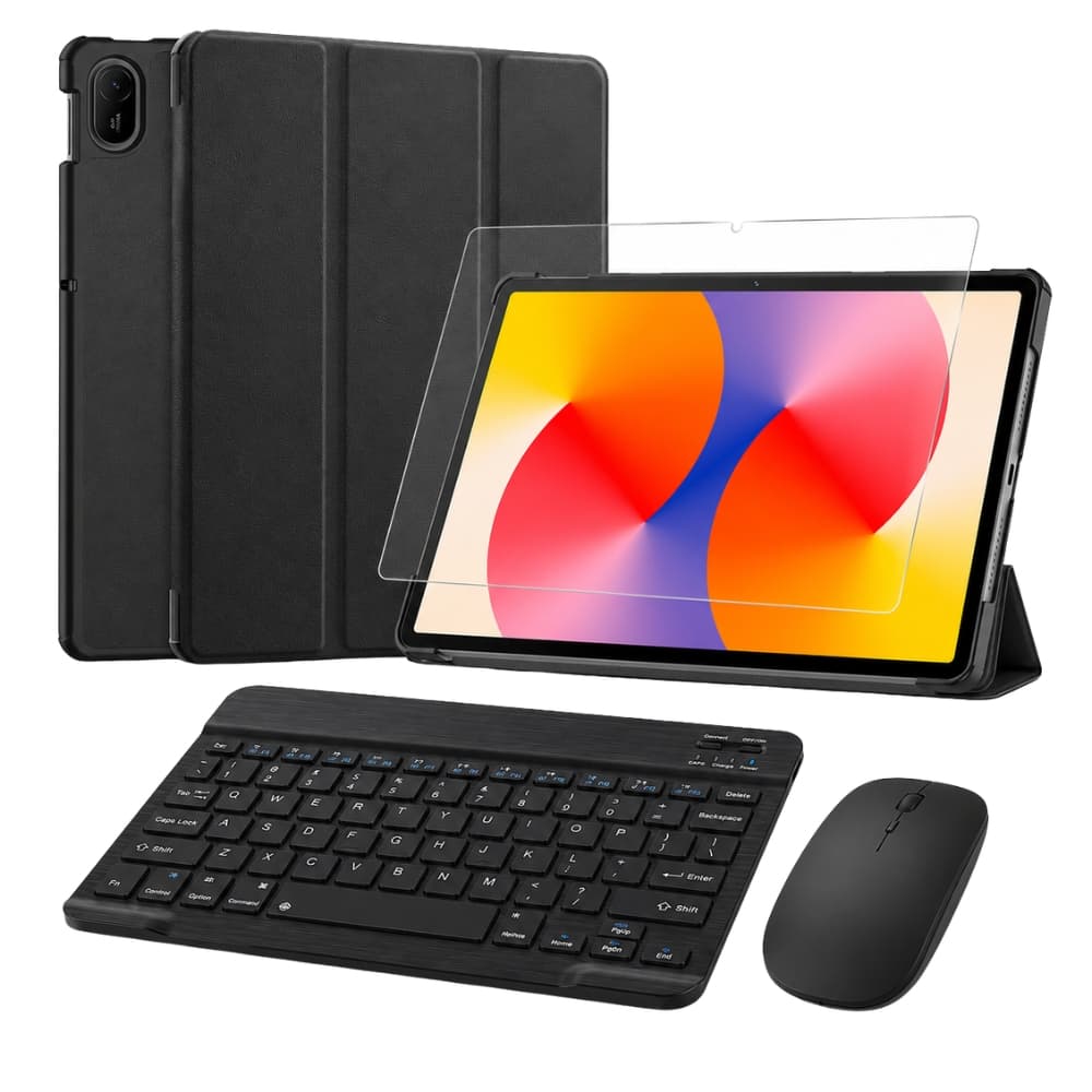 Capa P/ Huawei MatePad SE 11 + Teclado Mouse + Película