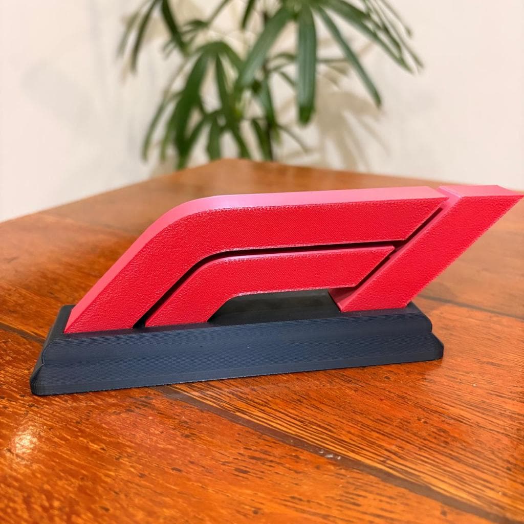 Escultura Decorativa Inspirada Automobilismo F1 Decorativo 3D Enfeite Mesa Escritório Quarto