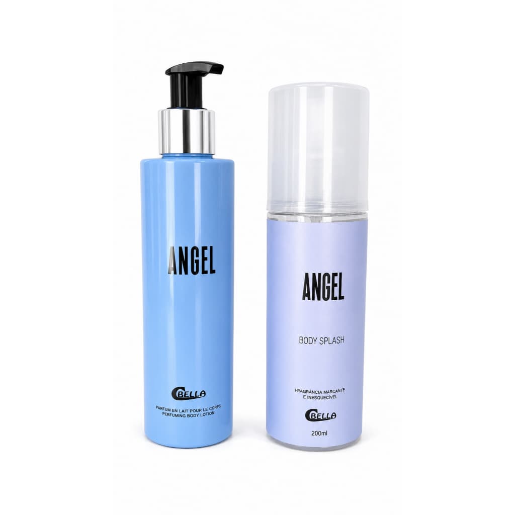 Kit Creme Hidratante Angel + Body Splash Angel Cbella