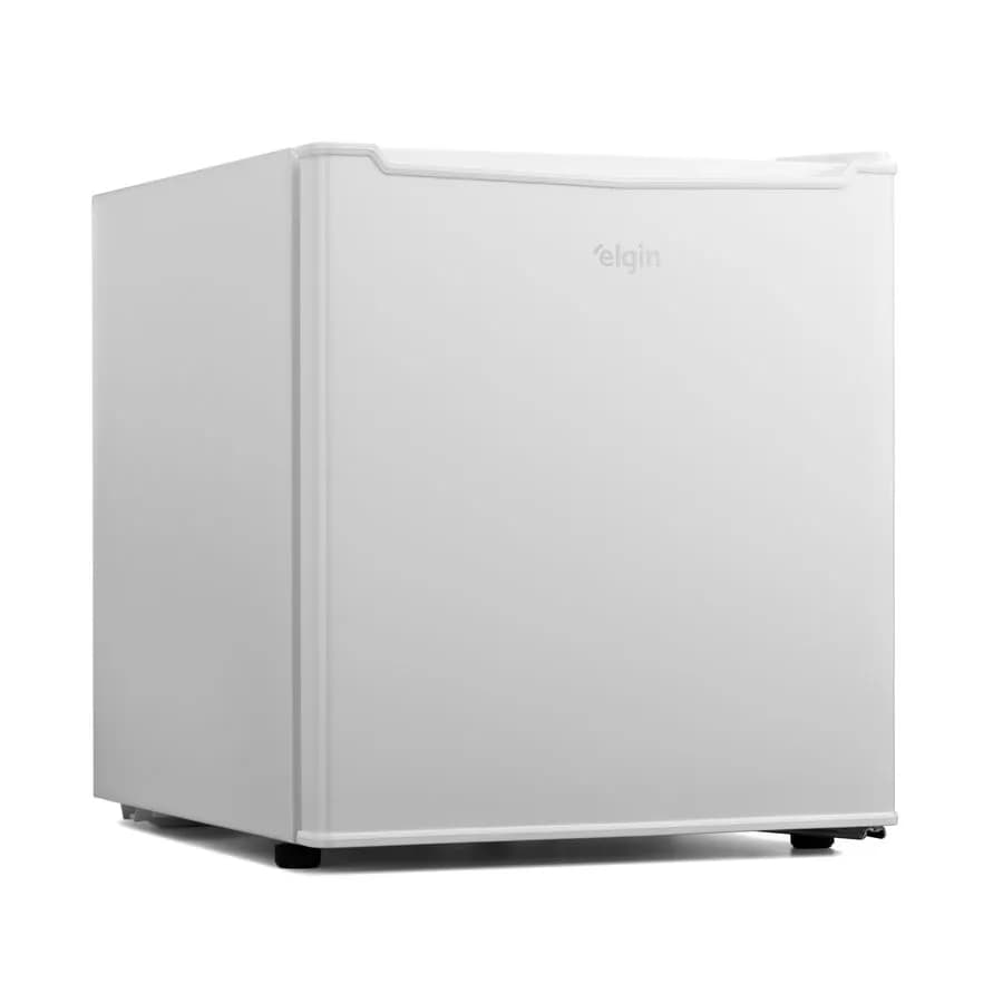 Frigobar Elgin 47L Branco Mini Geladeira Porta Reversível Extra Frio