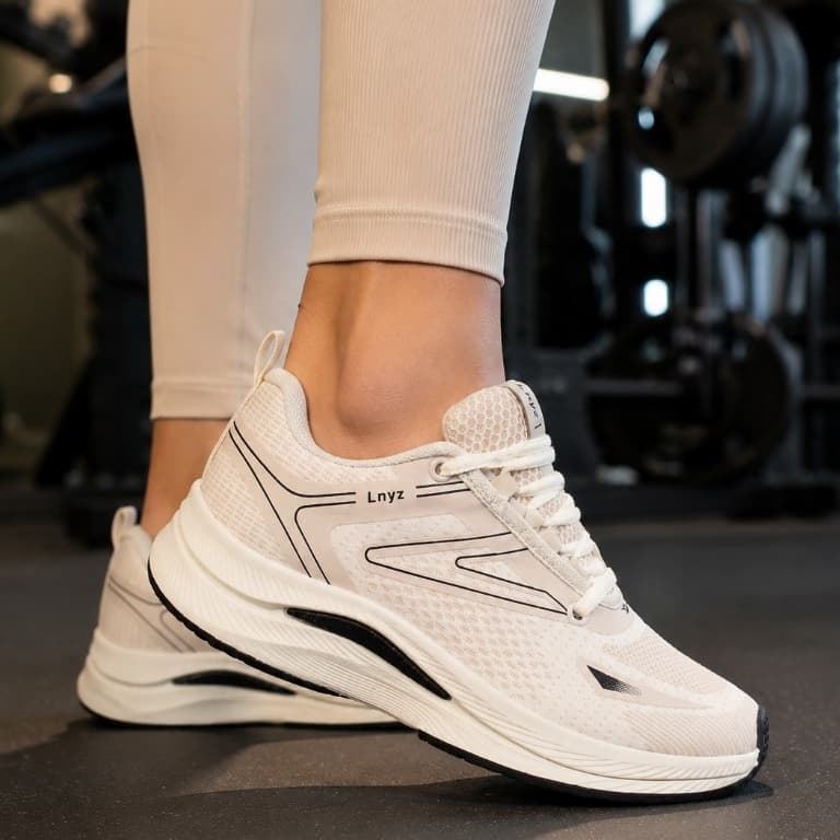 Tênis LNYZ Feminino Treino Academia Promoção Leve Confortável Envio Rápido