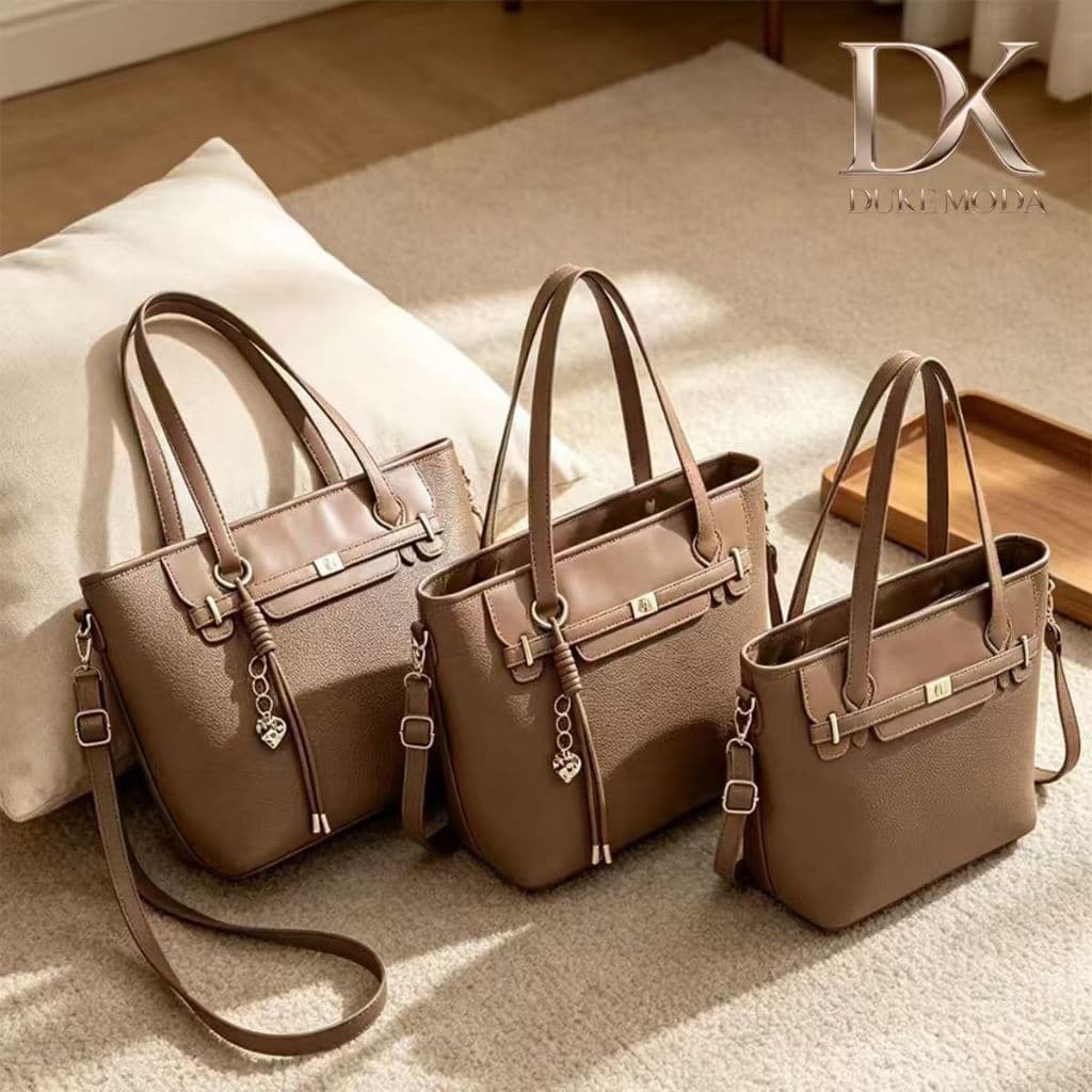 Kit 3 Bolsas Tote Feminina-Disponível Várias Cores,Surpreenda com um Presente de Qualidade para Mãe ou Namorada LCX014