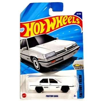Hot Wheels Proton Saga Branco
