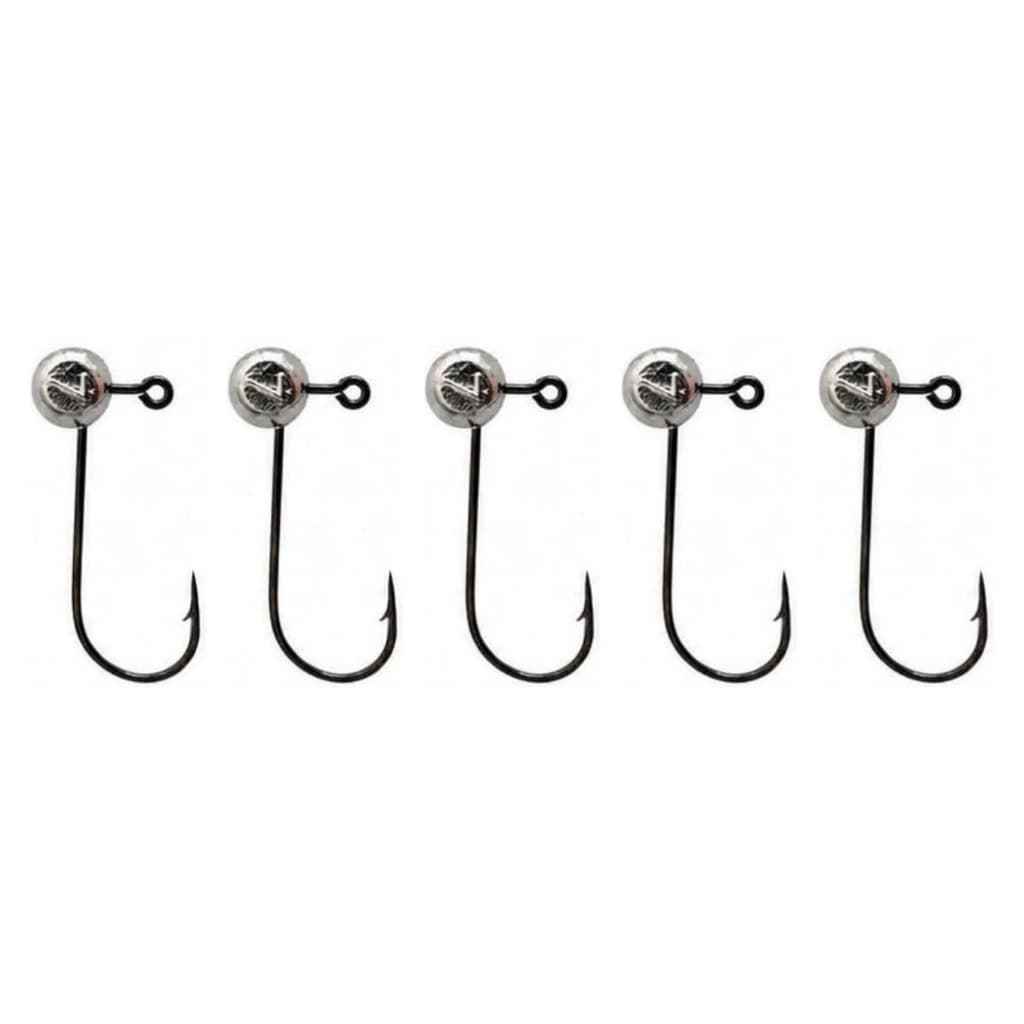 JIG HEAD PARA PESCA KIT 5 UNIDADES PREMIUM TAMANHOS 1/0 2/0 3/0 4/0 CAMARAO ARTIFICIAL MICRO CAMARAO ROBALO