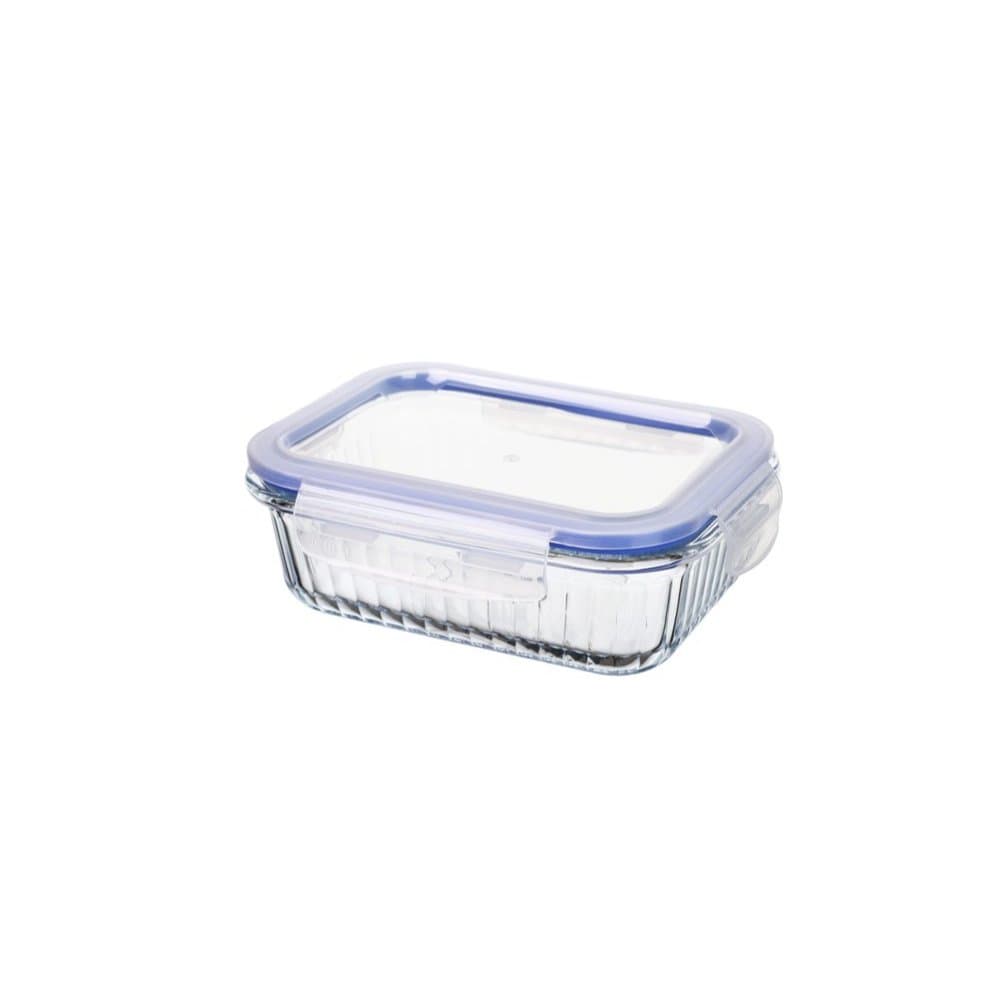 Pote Hermético 640ml Retangular Tampa Vedação Armazenar Alimentos Cozinha