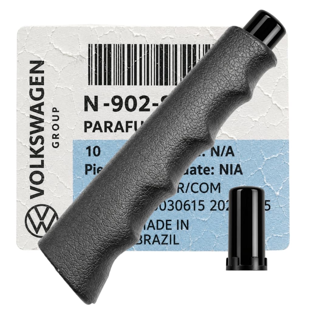 Manopla Alavanca Botão Freio De Mao Gol G2 G3 G4 Voyage Parati Saveiro Gol Quadrado Original Vw