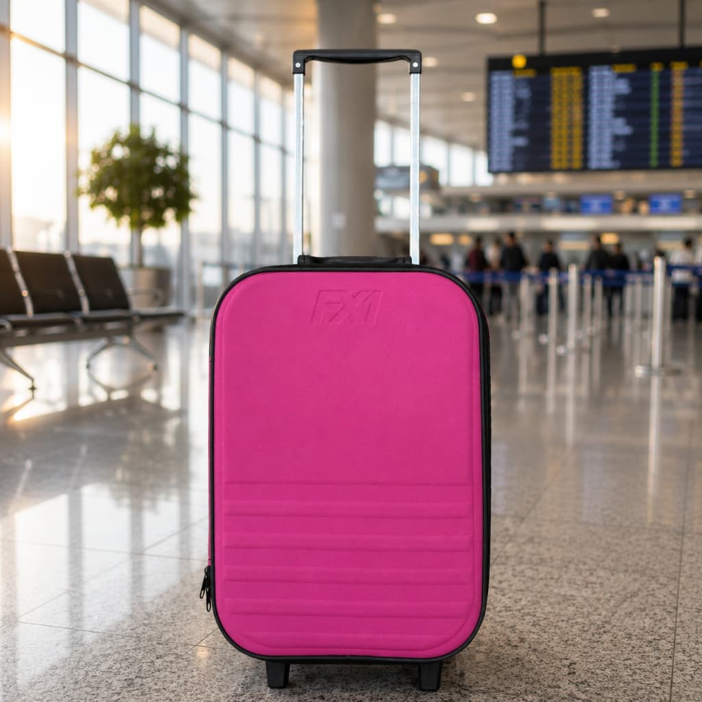 Mala de Mão Pequena 10kg com Rodinhas - Medidas ANAC Ideal para ir à Bordo