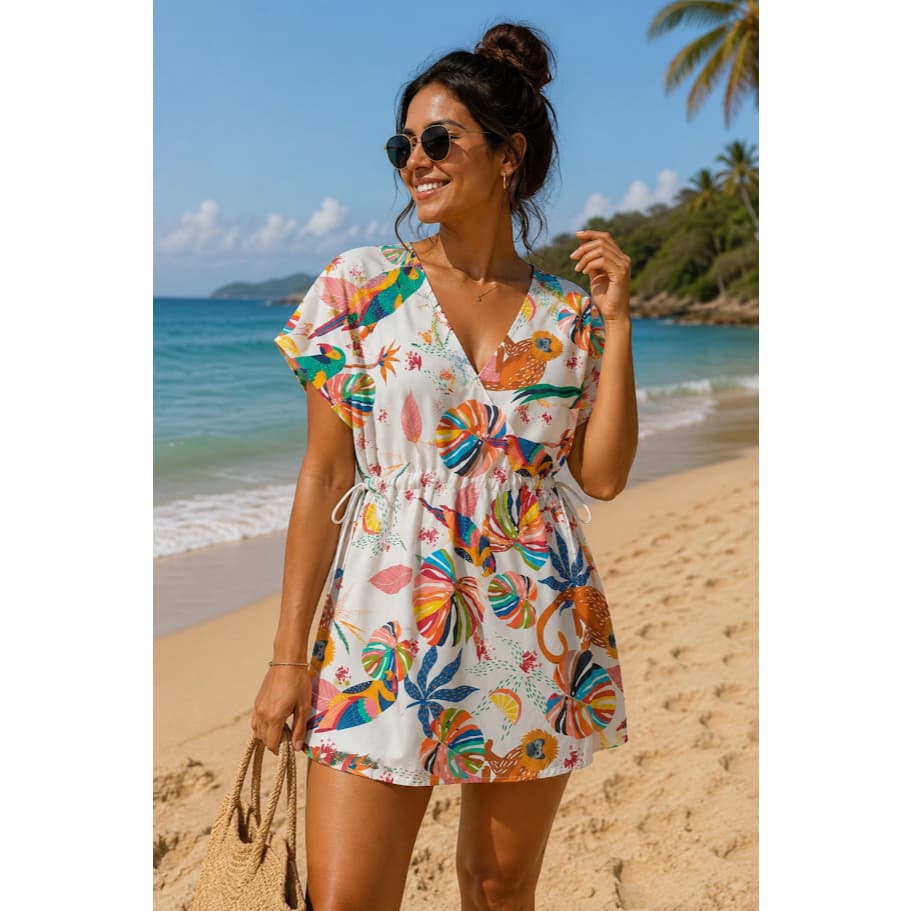 saida de praia tipo vestido