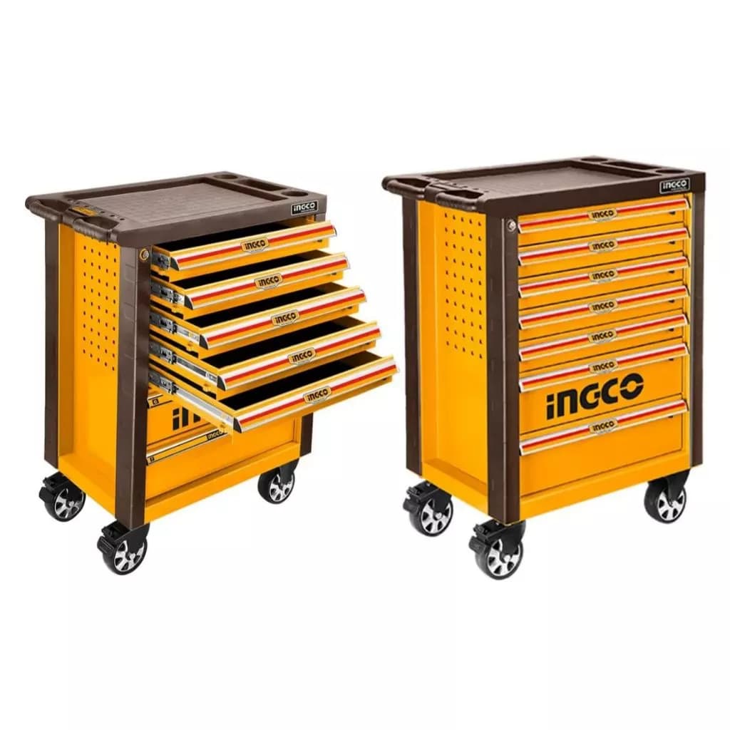 CAIXA DE FERRAMENTA INGCO HTCS273561 356 PEÇAS 7GAVETAS METALICO