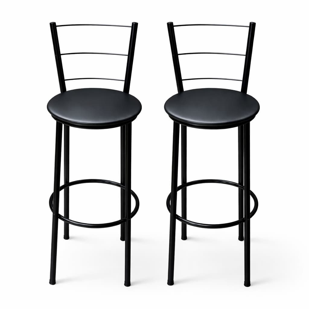 2 Banquetas Altas Bancada Cozinha Americana Área Gourmet Bistrô