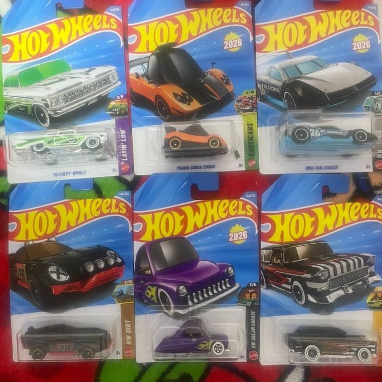 Hot Wheels Kit com 6 Carrinhos